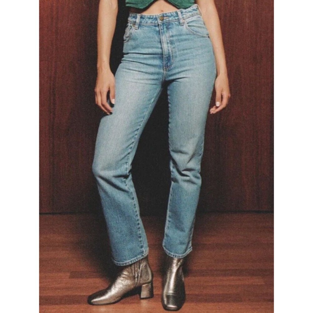 Rollas High Rise Straight Jeans G’Day Mate 25